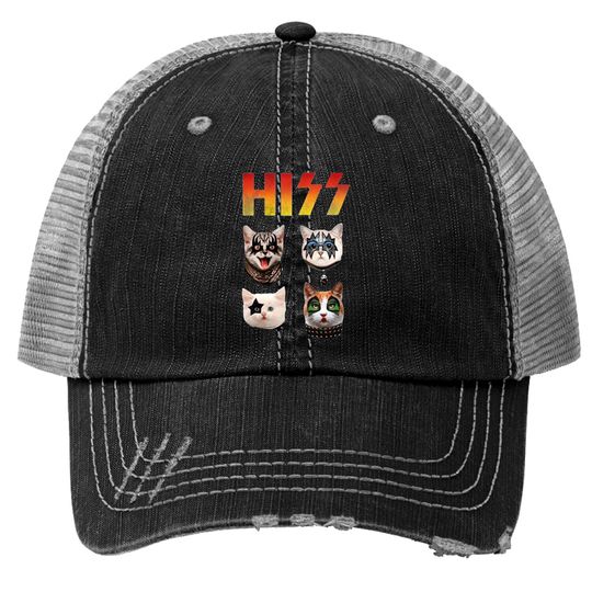 Discover HISS Rock Band - Metal - Trucker Hats