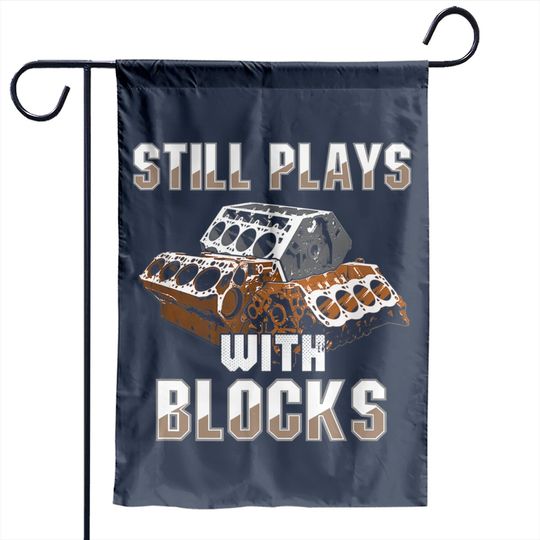 Discover Still Plays With Blocks Garden Flags