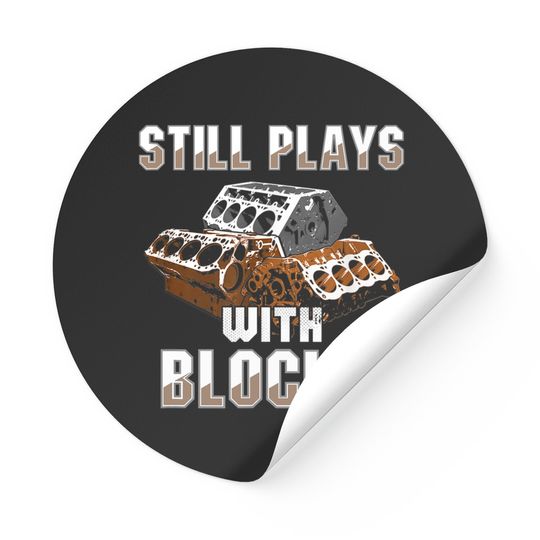 Discover Still Plays With Blocks Stickers