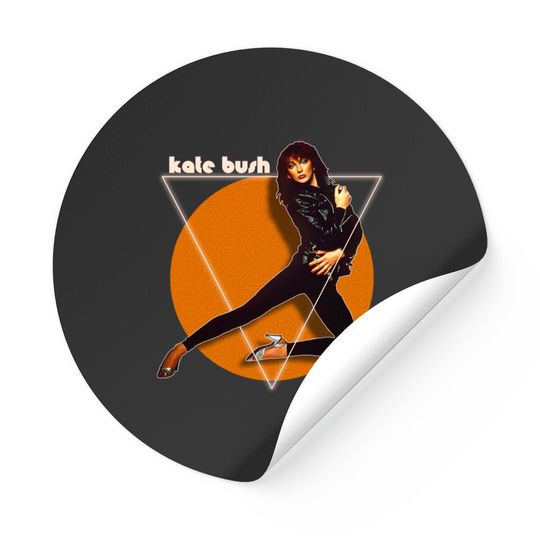 Discover Kate Bush 80s Style Tribute Stickers