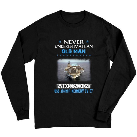 Discover USS John F. Kennedy CV-67 - Father Day - Long Sleeves