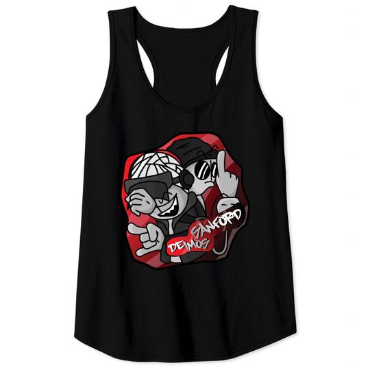 Discover Fnf Madness Combat Deimos And Sanford Graffiti Classic Tank Tops