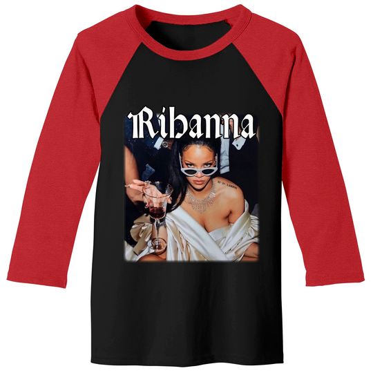 Discover Rihanna Vintage Baseball Tees