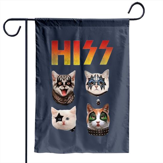 Discover HISS Rock Band - Metal - Garden Flags