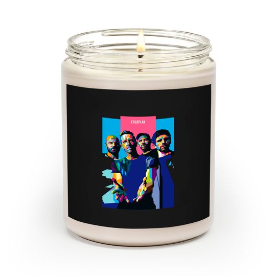 Discover COLDPLAY Best Band in the World - Coldplay - Scented Candles