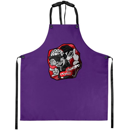 Discover Fnf Madness Combat Deimos And Sanford Graffiti Classic Aprons