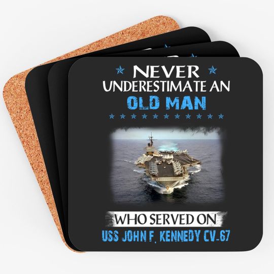 Discover USS John F. Kennedy CV-67 - Father Day - Coasters
