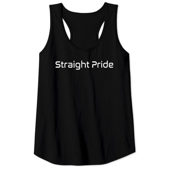 Discover Straight Pride Tank Tops