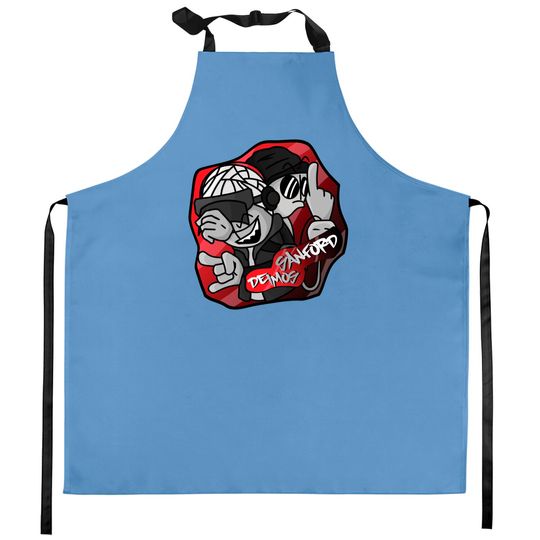 Discover Fnf Madness Combat Deimos And Sanford Graffiti Classic Kitchen Aprons