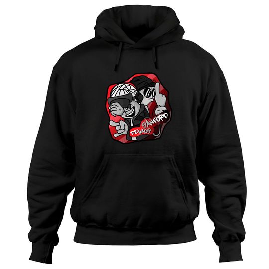 Discover Fnf Madness Combat Deimos And Sanford Graffiti Classic Hoodies