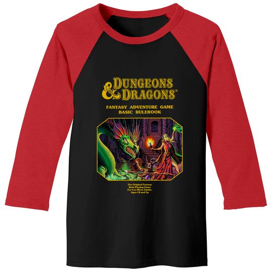 Discover FANTASY ADVENTURE GAME Dungeons and Dragons - Dungeons And Dragons - Baseball Tees