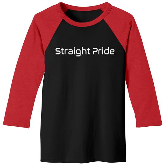 Discover Straight Pride Baseball Tees