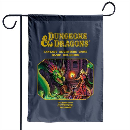 Discover FANTASY ADVENTURE GAME Dungeons and Dragons - Dungeons And Dragons - Garden Flags