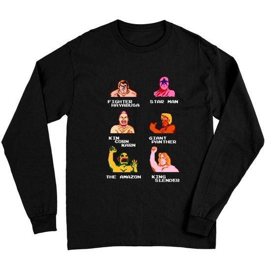 Discover Pro Wrestling Fighters - Pro Wrestling - Long Sleeves