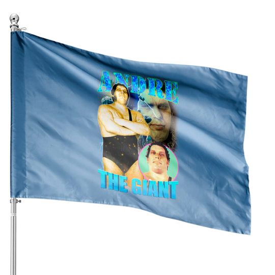 Discover Giant Bootleg - Andre The Giant - House Flags