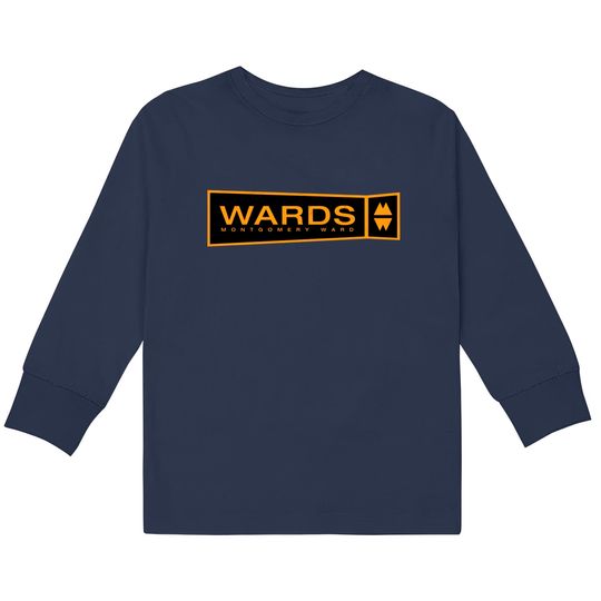 Discover Montgomery Wards 1960s Style Logo - Montgomery Ward -  Kids Long Sleeve T-Shirts