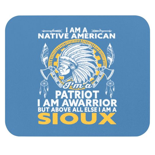 Discover Sioux Tribe Native American Indian America Mouse Pads
