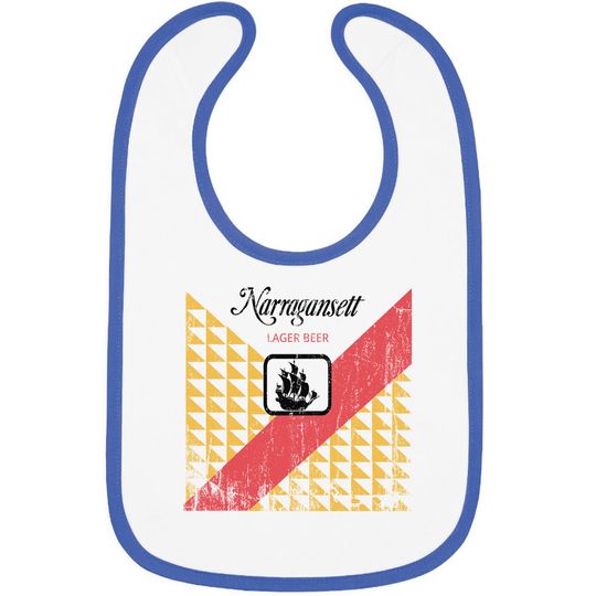 Discover Narragansett label from Jaws, distressed - Jaws - Bibs