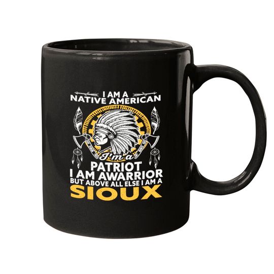 Discover Sioux Tribe Native American Indian America Mugs