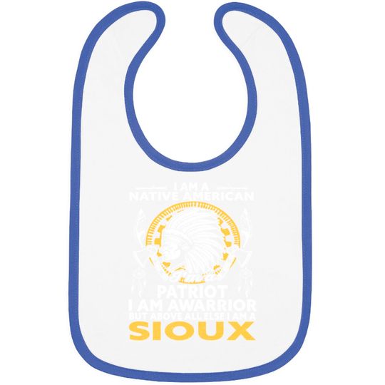 Discover Sioux Tribe Native American Indian America Bibs