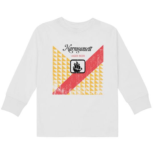 Discover Narragansett label from Jaws, distressed - Jaws -  Kids Long Sleeve T-Shirts