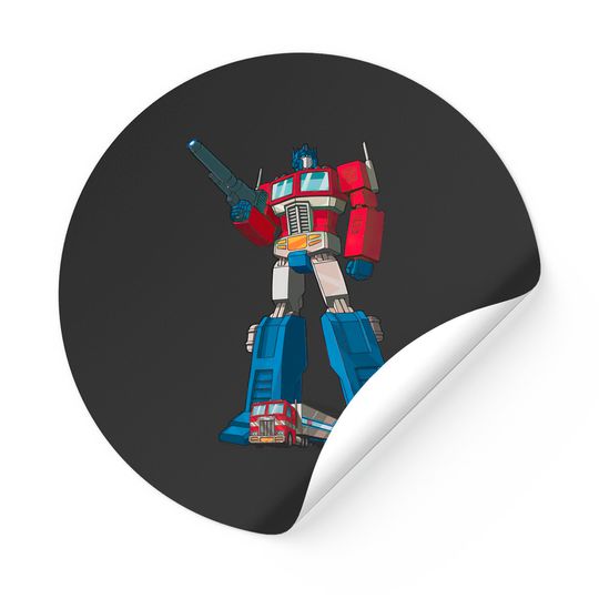 Discover Optimus Prime - Transformers - Stickers