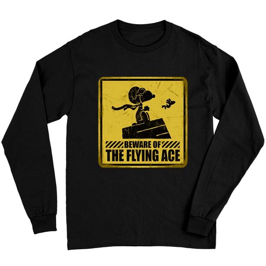 Discover Beware of the Flying Ace - Snoopy - Long Sleeves