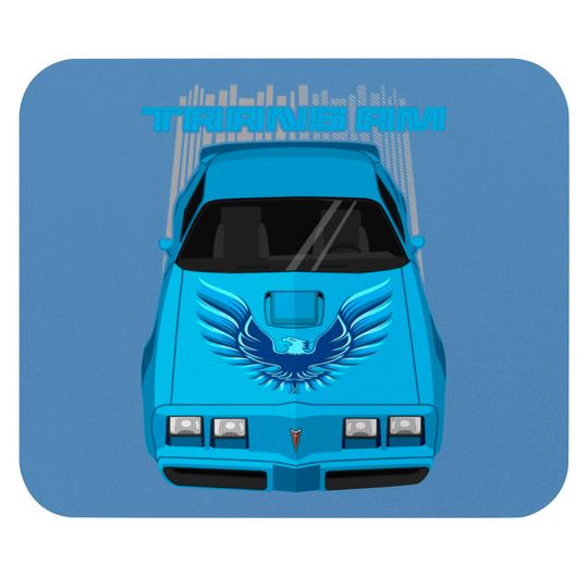 Discover Firebird Trans Am 79-81 - Atlantis blue - Blue - Mouse Pads