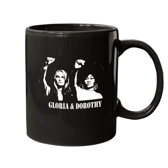 Discover GLORIA & DOROTHY Stencil - Feminism - Mugs