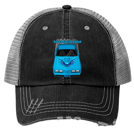Discover Firebird Trans Am 79-81 - Atlantis blue - Blue - Trucker Hats