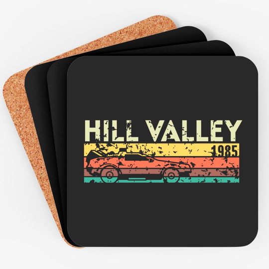 Discover Hill Valley 1985 - Back To The Future - Coasters