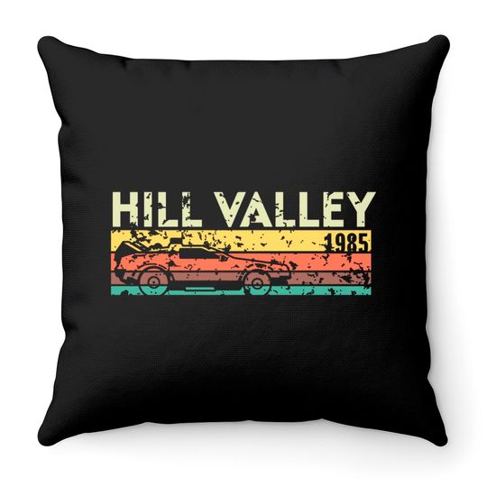 Discover Hill Valley 1985 - Back To The Future - Throw Pillows