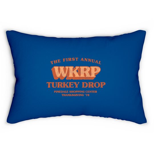 Discover Wkrp Turkey Drop Vintage - Wkrp Turkey Drop - Lumbar Pillows