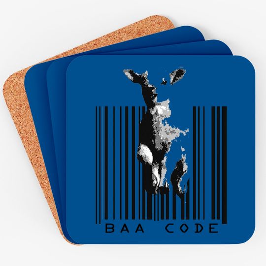 Discover BAA CODE - Barcode - Coasters