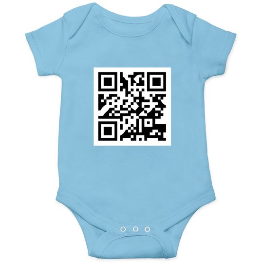 Discover Rick Astley Rick Rolled QR Code - Rick Rolled - Onesies