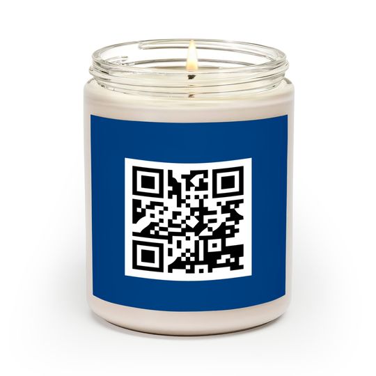 Discover Rick Astley Rick Rolled QR Code - Rick Rolled - Scented Candles