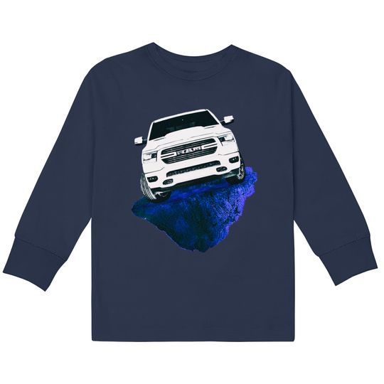 Discover RAM pickup truck - Ram Pickup -  Kids Long Sleeve T-Shirts