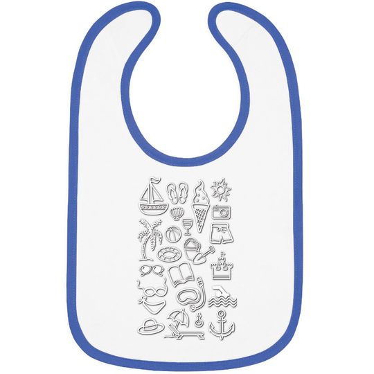 Discover Beach Holiday Icons - Snorkeling - Bibs