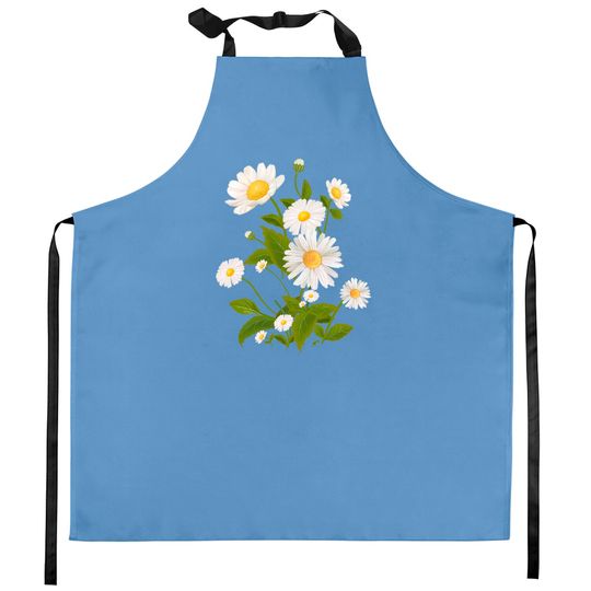Discover Marguerite Daisy Print - Daisy Flower - Kitchen Aprons