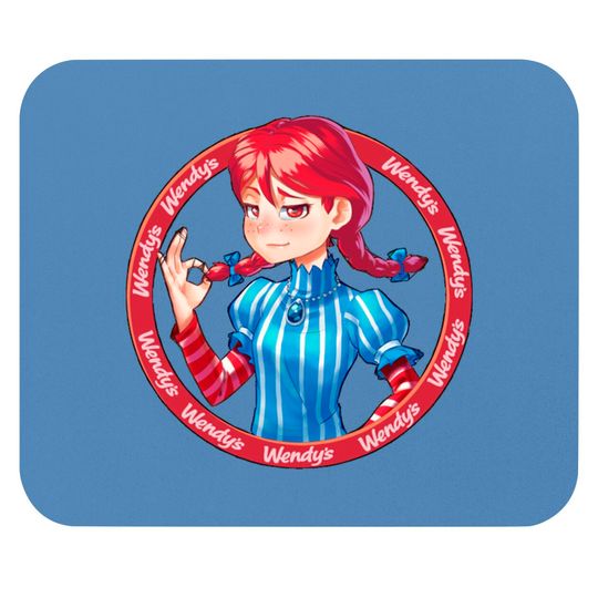 Discover Smug Wendy's (Full size) - Wendys - Mouse Pads