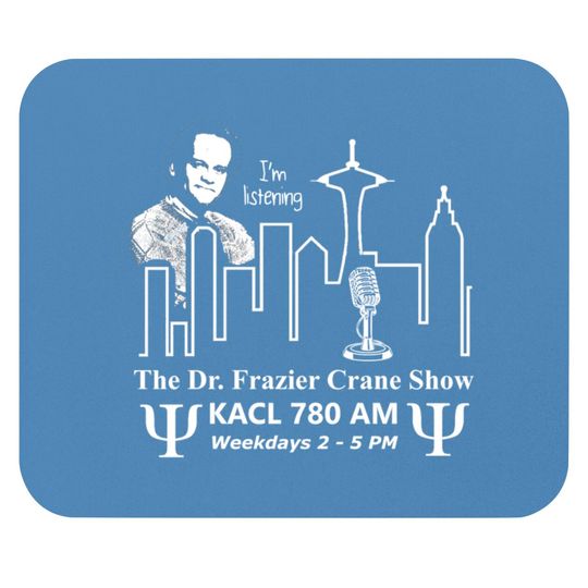 Discover Frasier - The Dr. Frasier Crane Show - Frasier - Mouse Pads