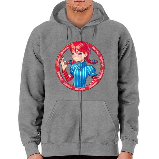 Discover Smug Wendy's (Full size) - Wendys - Zip Hoodies