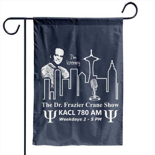 Discover Frasier - The Dr. Frasier Crane Show - Frasier - Garden Flags