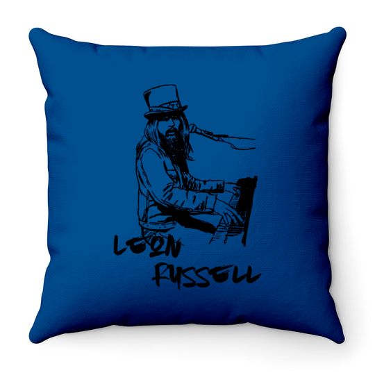 Discover Leon R - Leon Russell - Throw Pillows