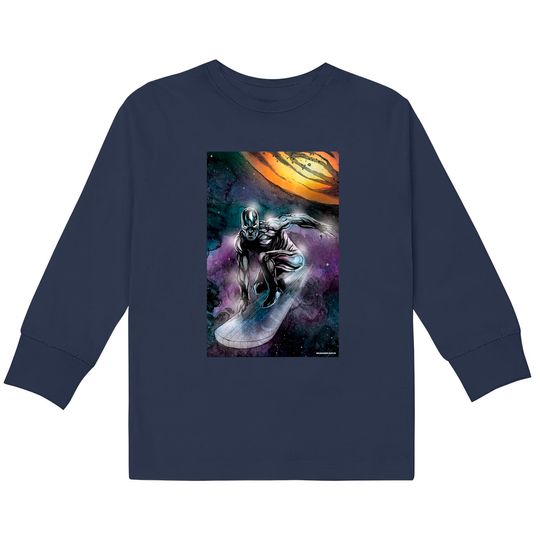 Discover The Savior of Galaxies - Silver Surfer -  Kids Long Sleeve T-Shirts