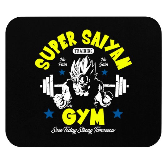 Discover Super Saiyan Gym - Gym - Mouse Pads