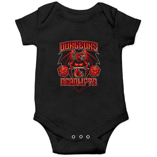 Discover Dungeons and Deadlifts - Dungeons And Dragons - Onesies