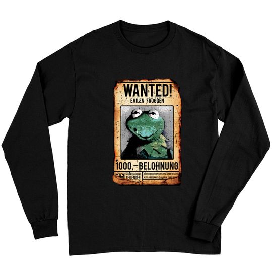 Discover Muppets most wanted poster of Constantine, distressed - Muppets - Long Sleeves