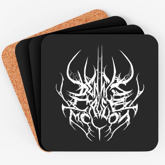 Discover Dennis Caleb McCoy - Death Metal Logo - Bill And Ted - Coasters