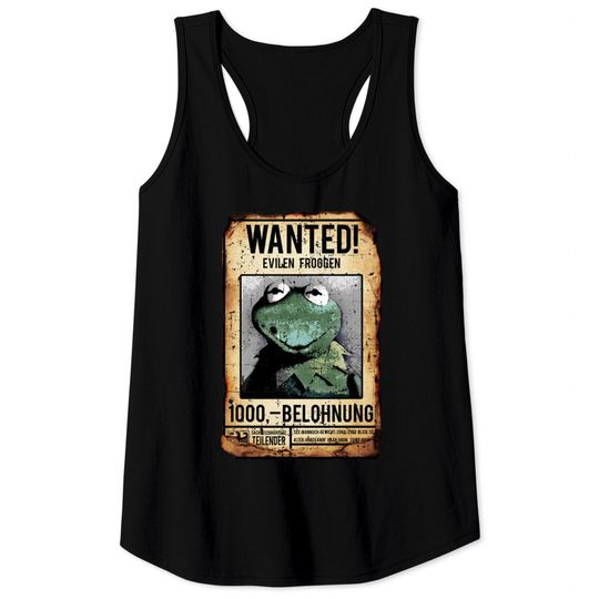 Discover Muppets most wanted poster of Constantine, distressed - Muppets - Tank Tops